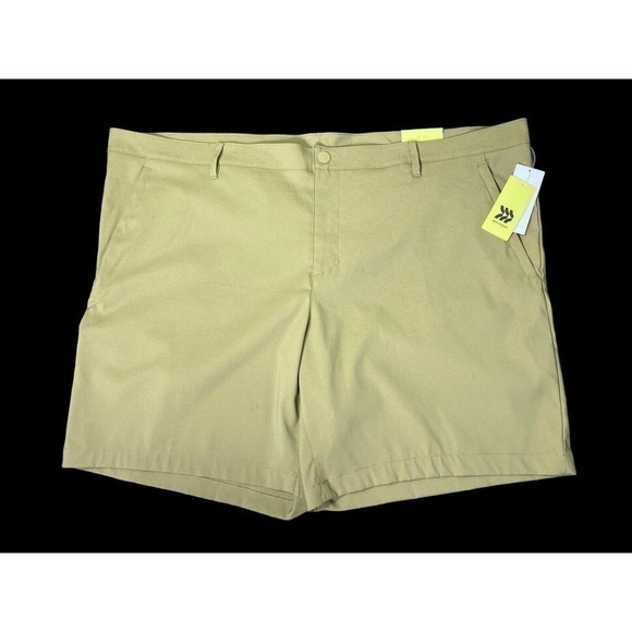 All in Motion Men's Cargo Golf Shorts‎ Khaki Size 50 NWT - Picture 1 of 11